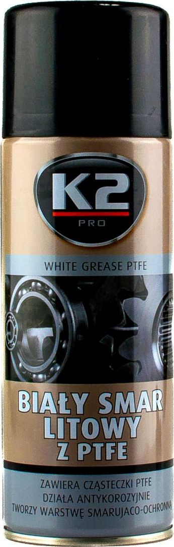 K2 K2-BIALY SMAR Z PTFE 400ML SPRAY