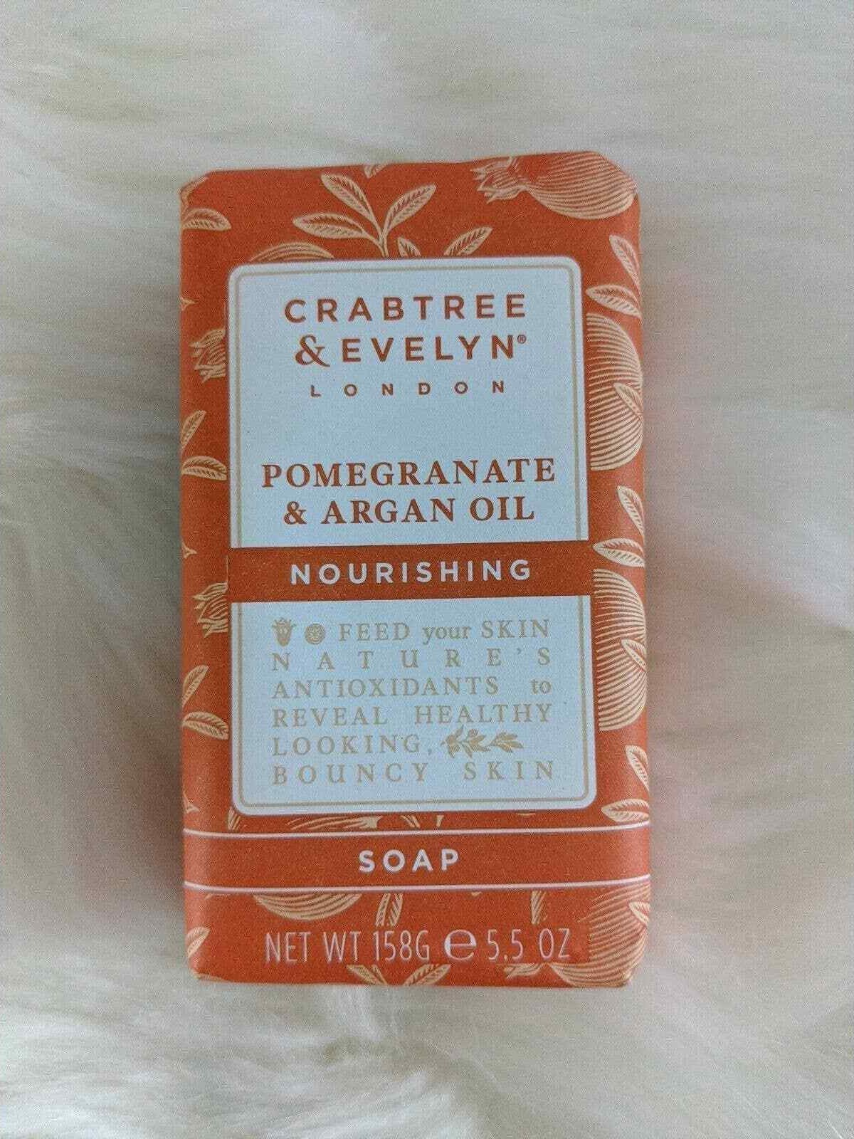 Payot Crabtree & Evelyn, Pomegranate & Argan Oil, Nourishing, Soap Bar, 158 g For Women