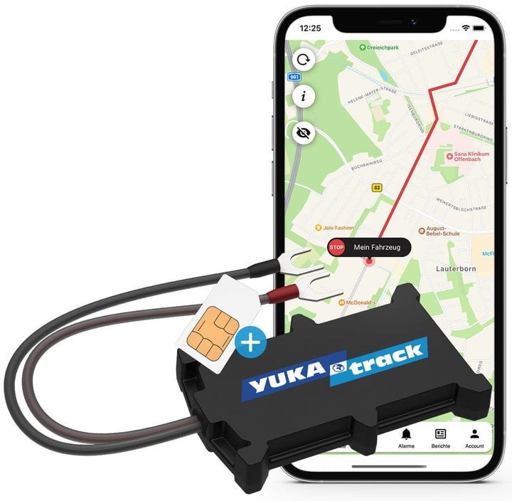 "IoT YUKAtrack easyWire 2G AIO GPS Car Tracker with SIM + Data Flat"