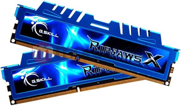Pamięć G.Skill RipjawsX, DDR3, 16 GB, 2400MHz, CL11 (F3-2400C11D-16GXM)