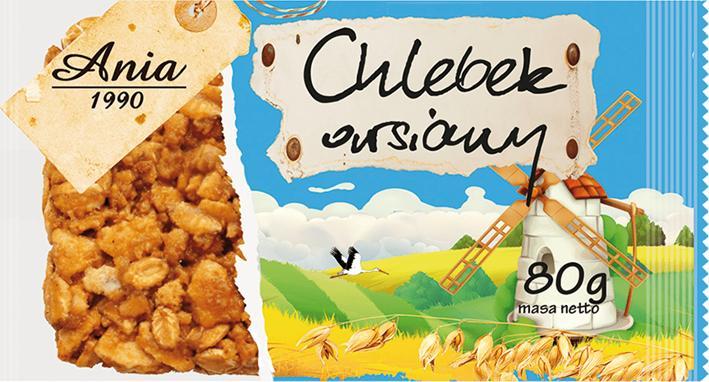 Ania Chlebek owsiany 80 g