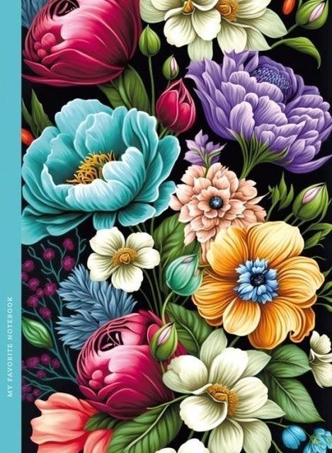 Fresh Notatnik ozdobny 143x200/48K kratka TW Flora FRESH