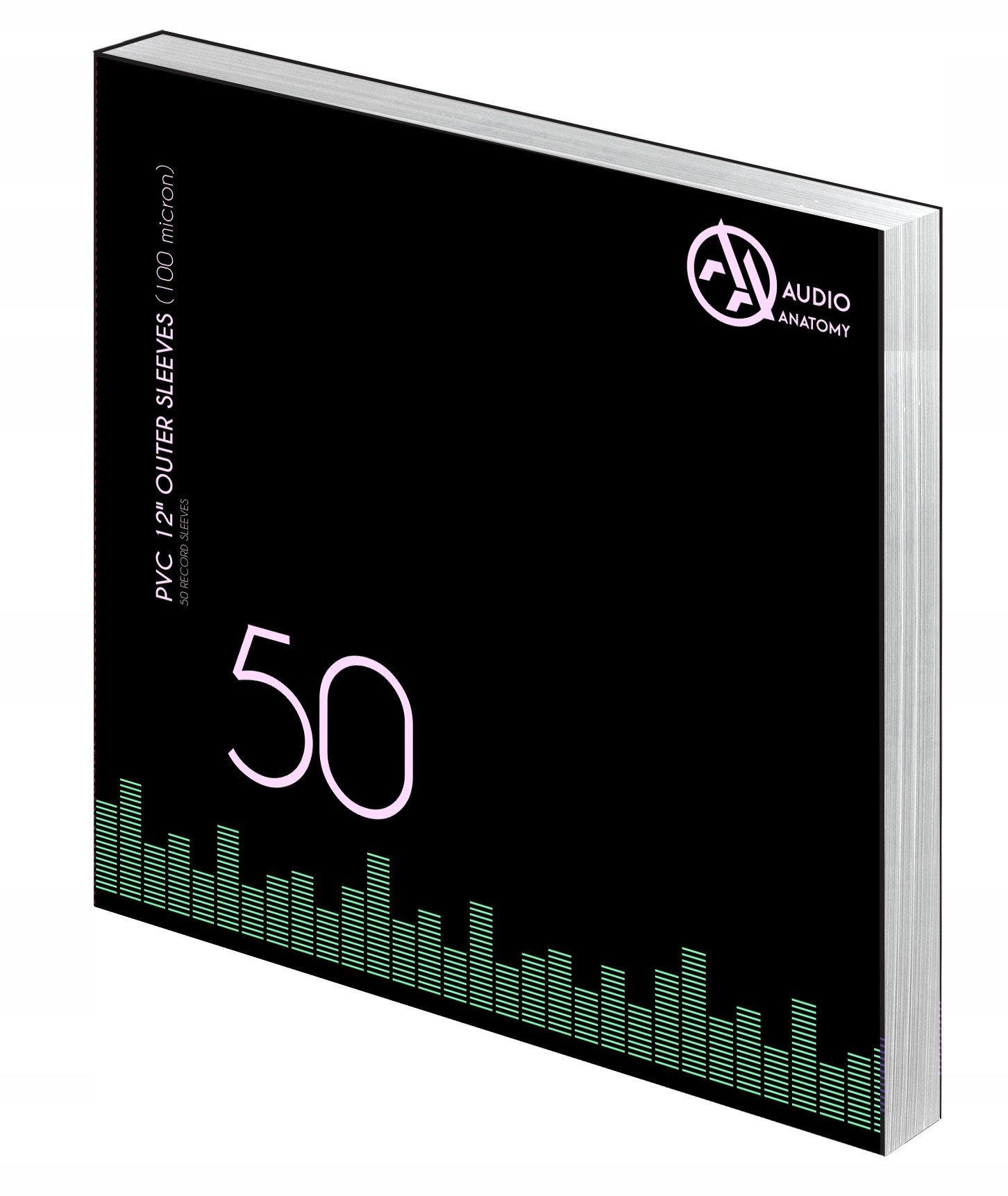 VINYL OUTER SLEEVES, 12'' PVC / 100u / 50pcs