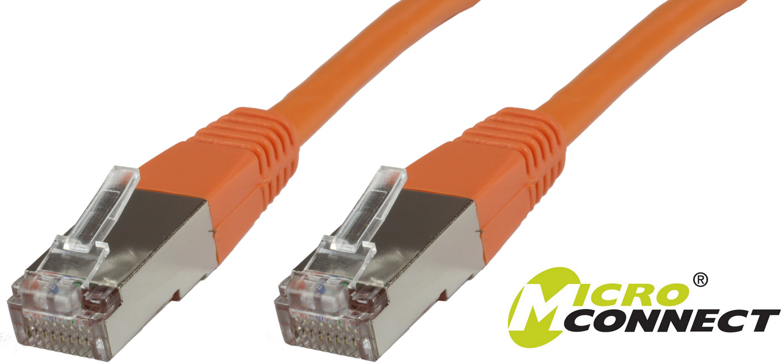 MicroConnect Patchcord S/FTP, CAT6, 10m, LSZH, pomarańczowy (SSTP610O)