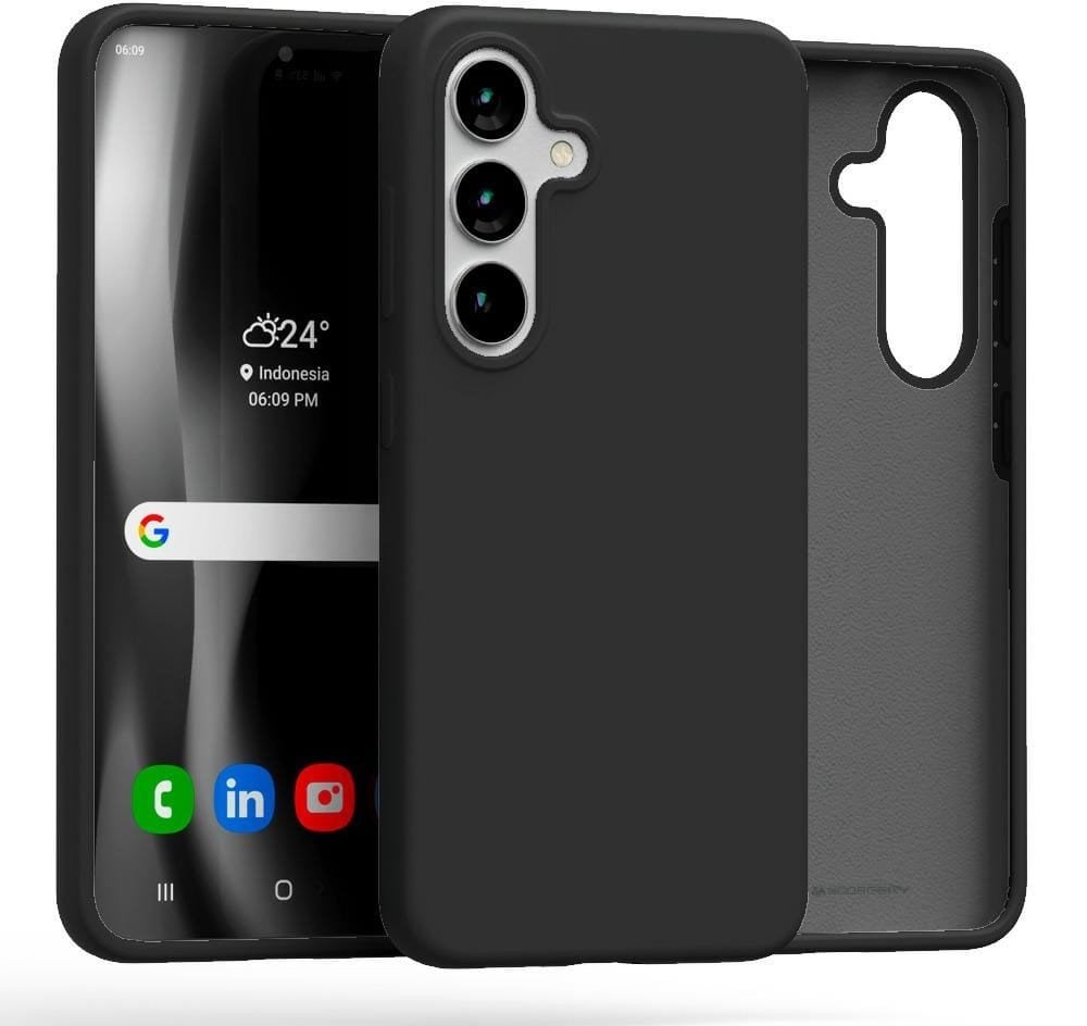 Mercury Silicone Sam S25 S931 czarny/black