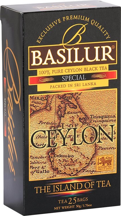 Basilur Herbata czarna cejlońska Basilur Special 25x2g