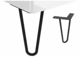 AQ.401-190331 / AQUAFORM / OTTIMA / NÓŻKA MEBLOWA 2SZT CZARNY POŁYSK /