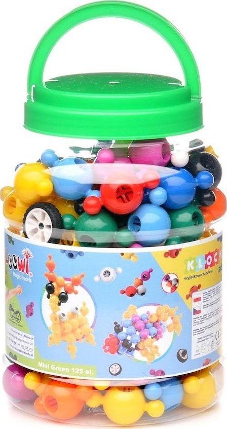 Klocki Loowi - Zestaw Green 125 el.