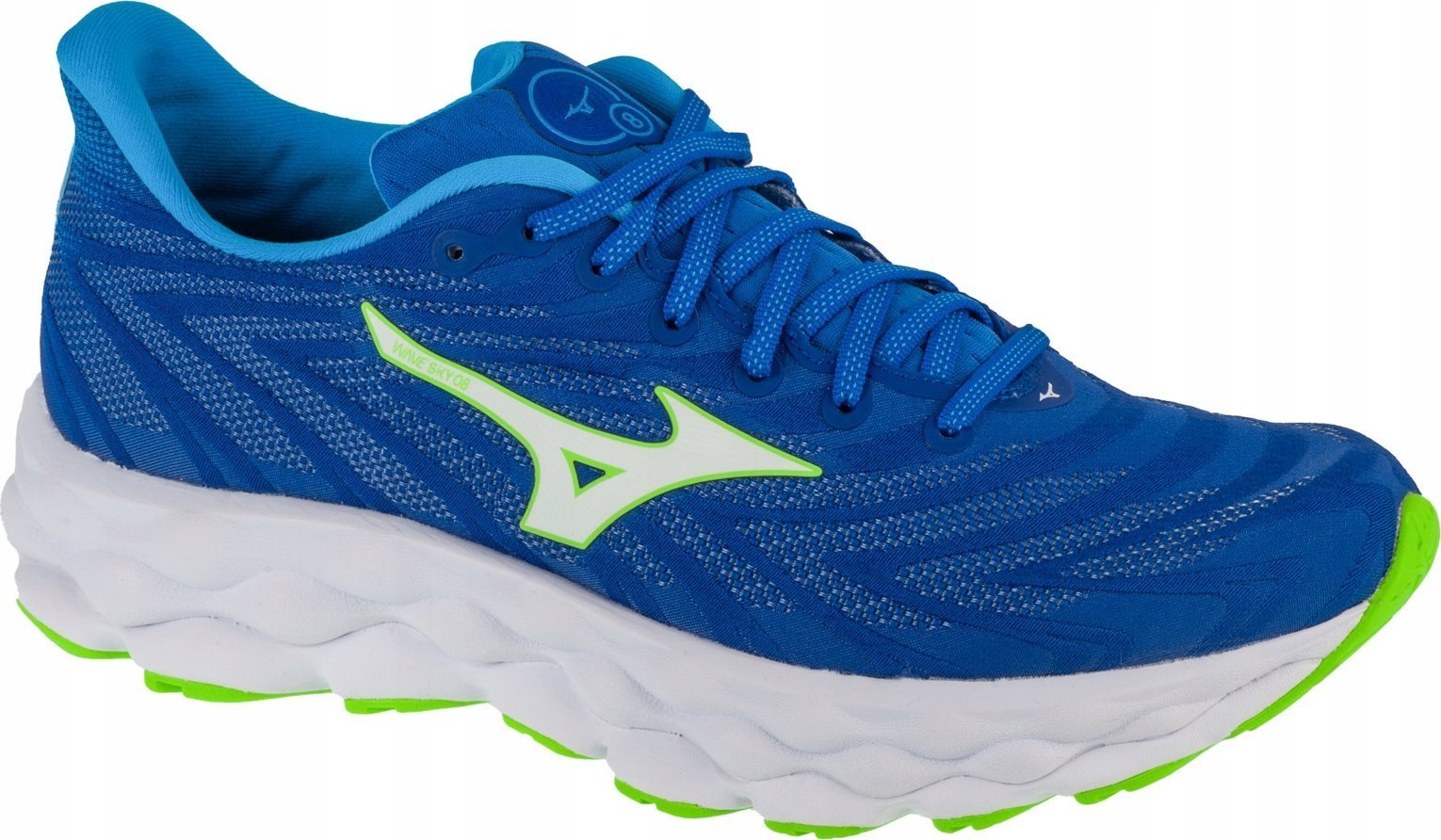 Mizuno Wave Sky 8 J1GC240253 Niebieskie 44,5