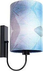 Kinkiet Lumes Nowoczesny kinkiet ścienny z abażurem - S392-Kerva