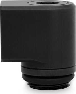 EK Water Blocks EK Water Blocks EK-Torque Micro Adapter 90 Grad G1/4 Zoll AG auf G1/4 Zoll IG - drehbar, schwarz