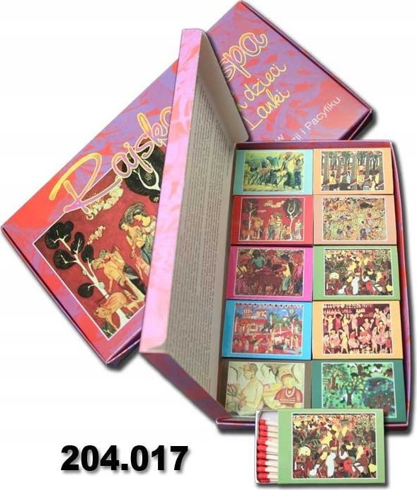 Wołoszyn ZAPAŁKI ciekawe kolekcje - RAJSKA WYSPA