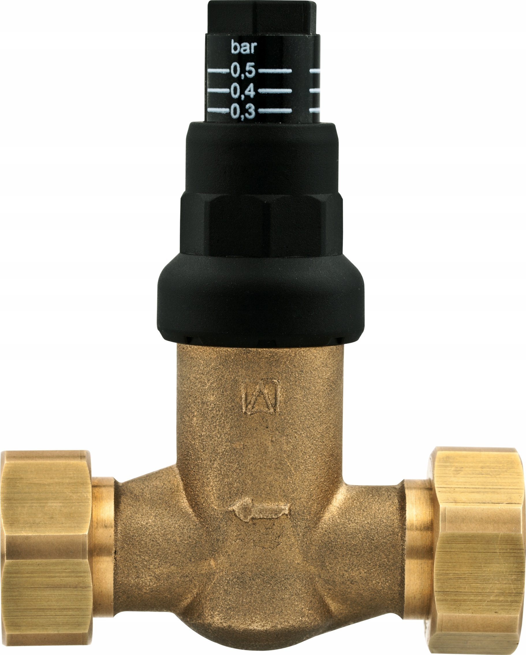 Afriso Zawór upustowy różnicy ciśnień DU z nastawą, prosty, 0,1-0,5 bar, G3/4"