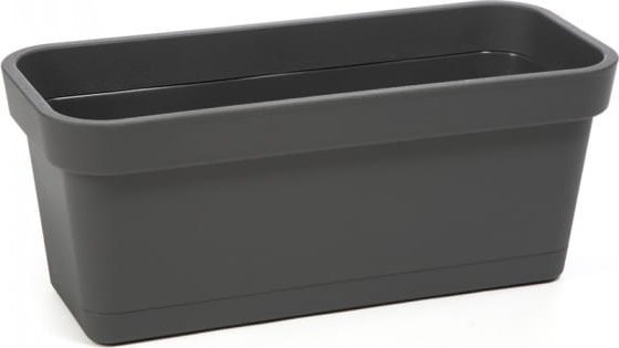 Skrzynka balkonowa antracytowa plastikowa 40x17cm