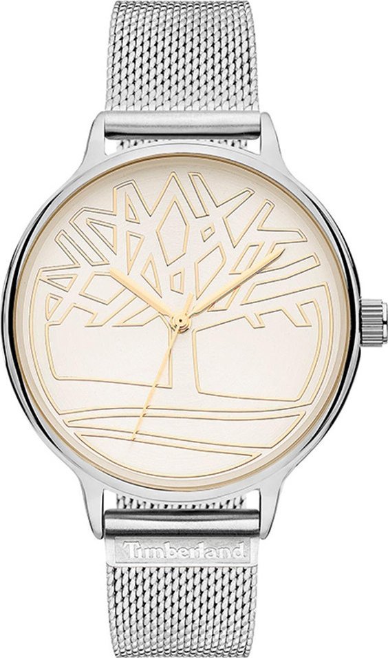 Zegarek Timberland Zegarek damski Timberland TBL.15644MYS-04MM srebrny