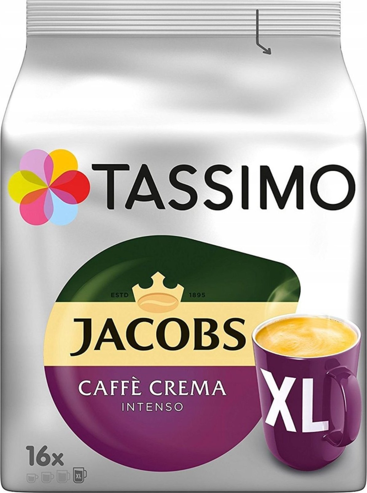 Tassimo TASSIMO Jacobs Caffe Crema Intenso XL 16 szt.