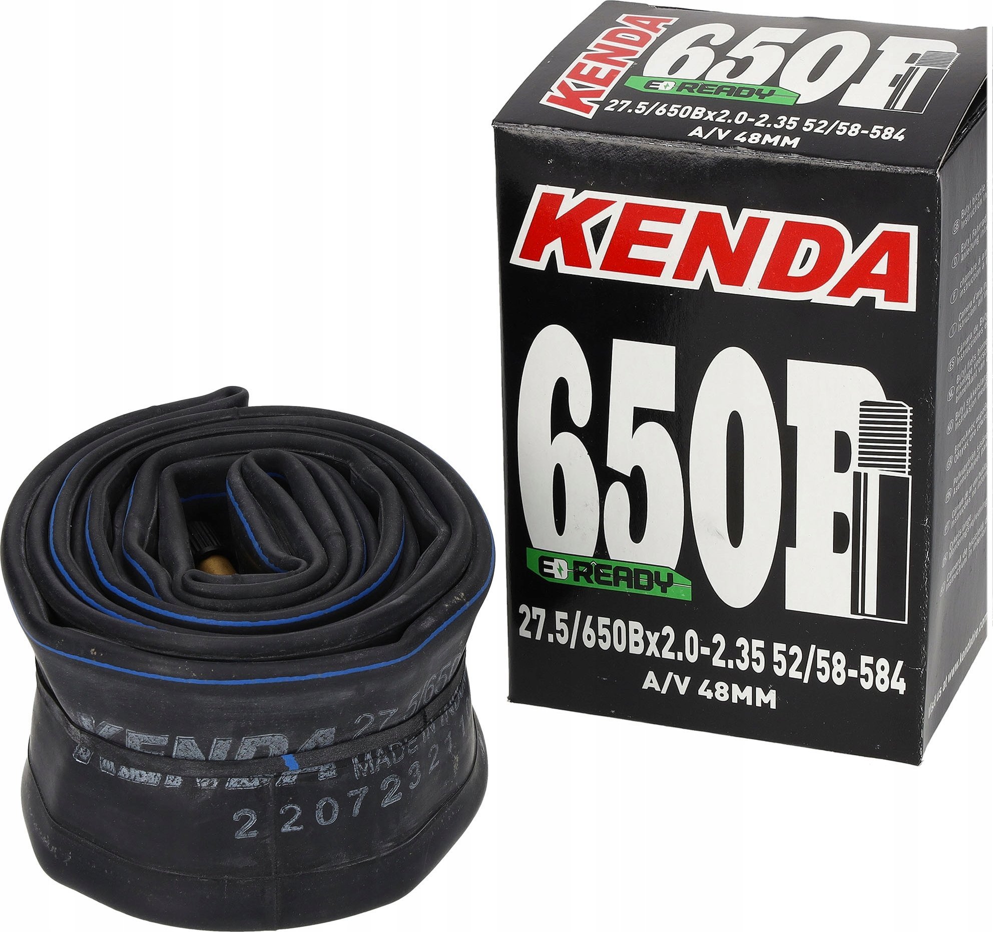 Kenda DĘTKA ROWEROWA KENDA 27.5 x 2.0-2.35 AV 48 WENTYL SAMOCHODOWY 52/28-584