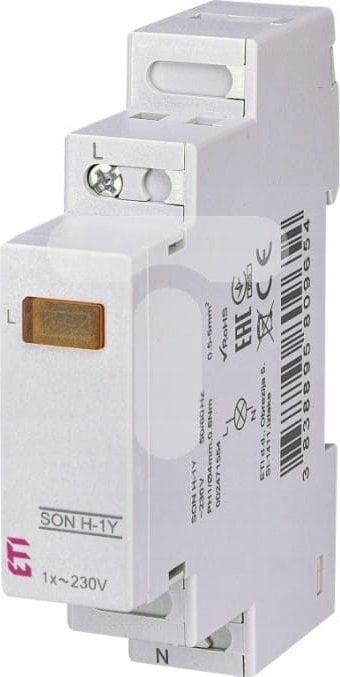 Eti-Polam Sygnalizator obecności napięcia (1 x żółta LED) SON H-1Y 002471554