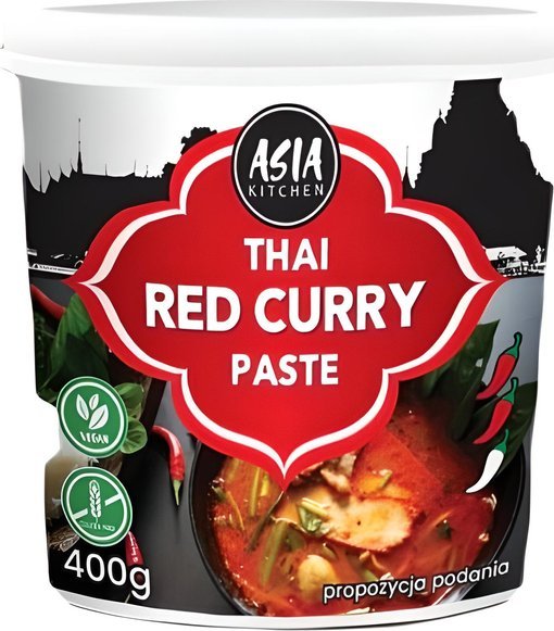 Asia Kitchen Pasta curry czerwona 400g - Asia Kitchen