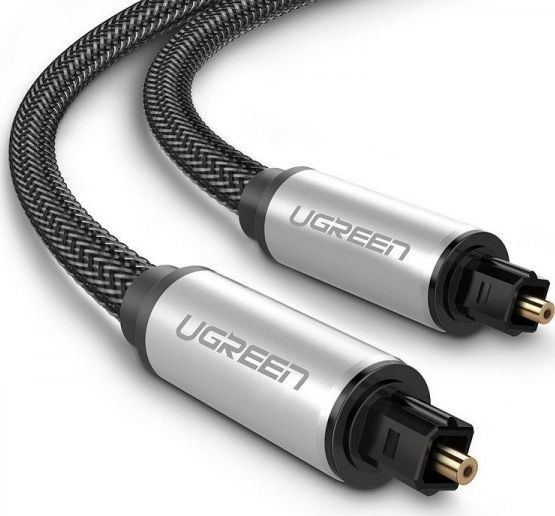 Kabel Ugreen Toslink - Toslink 3m srebrny (UGR288)