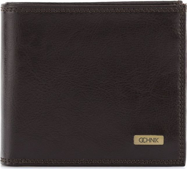 OCHNIK OCHNIK skórzany portfel męski SL-106-89 brąz