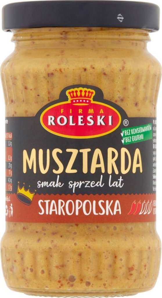 Roleski Firma Roleski Musztarda staropolska 175 g