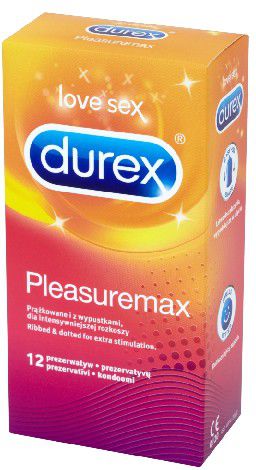 Durex Prezerwatywy Pleasuremax 12 szt