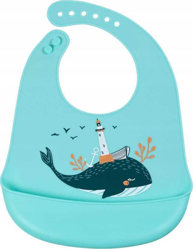 Simed SIMED ŚLINIAK SILIKONOWY WIELORYB