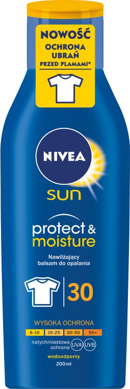 Nivea Protect & Moisture Sun Lotion SPF30 200ml