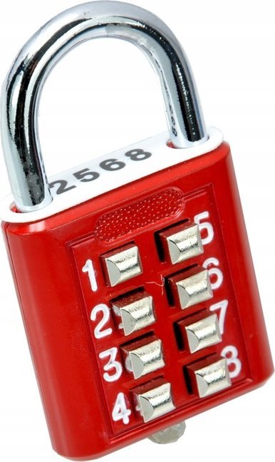 Korbi KŁÓDKA SZYFROWA WALIZKOWA DO BAGAŻU BLOKADA KOD PODRÓŻNA SIŁOWNI K4