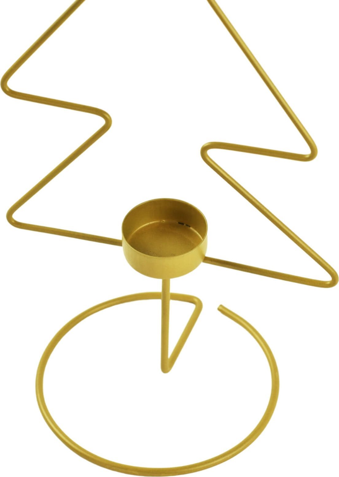 Direct Home and Garden Świecznik choinka tealight metal