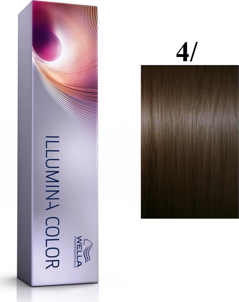 Wella Professionals Wella Professionals, Illumina Color, Permanent Hair Dye, 4/ Medium Chestnut, 60 ml For Women