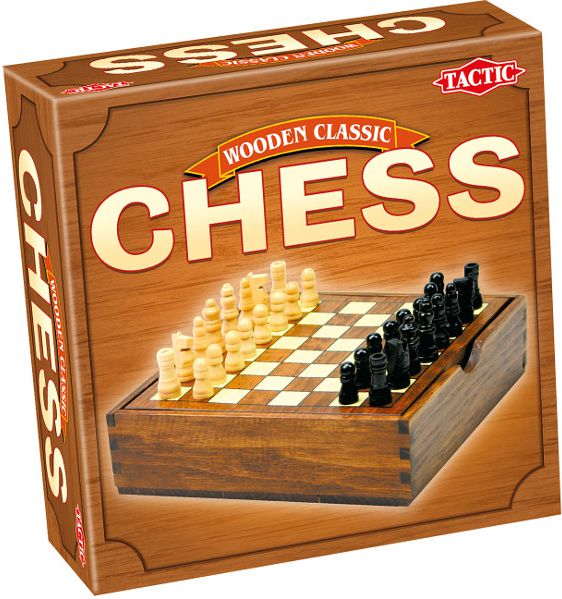 Tactic Gra Wooden Classic Szachy (14024)