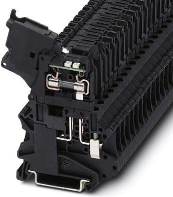 Phoenix Contact Złączka szynowa z bezpiecznikiem 5x20 6,3A 2-przewodowa 4mm2 UT 4-HESI (3046032)