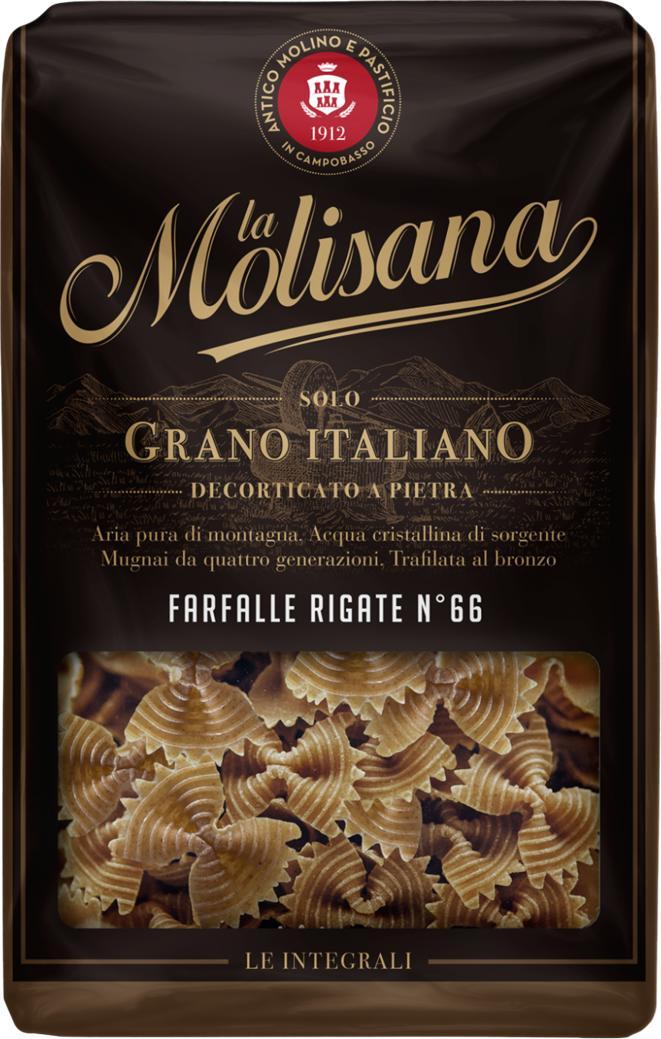 La Molisana Makaron pełnoziarnisty Farfale Nr65 500 g