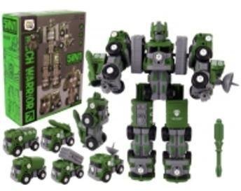 Robot 5w1 skręcany zielony