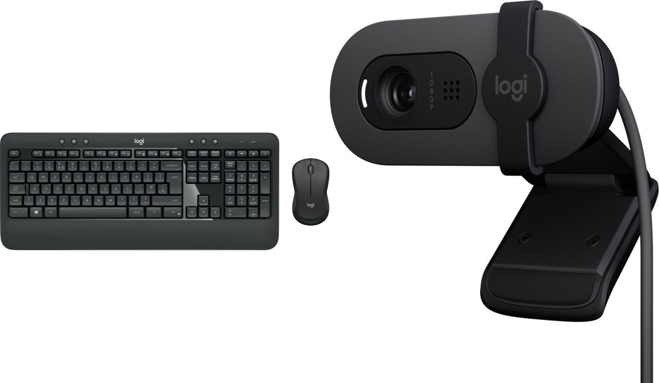 Klawiatura + mysz Logitech MK545 Advanced (920-008923) + Brio 100 (960-001585)