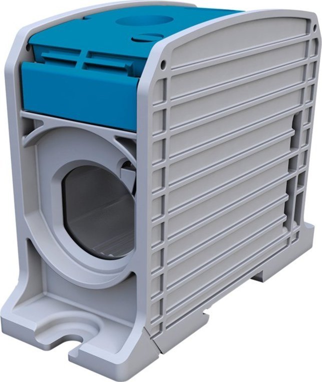 Simet Złączka szynowa gwintowa Al/Cu STB 300 (87910) SIMBLOCK niebieski 81301003