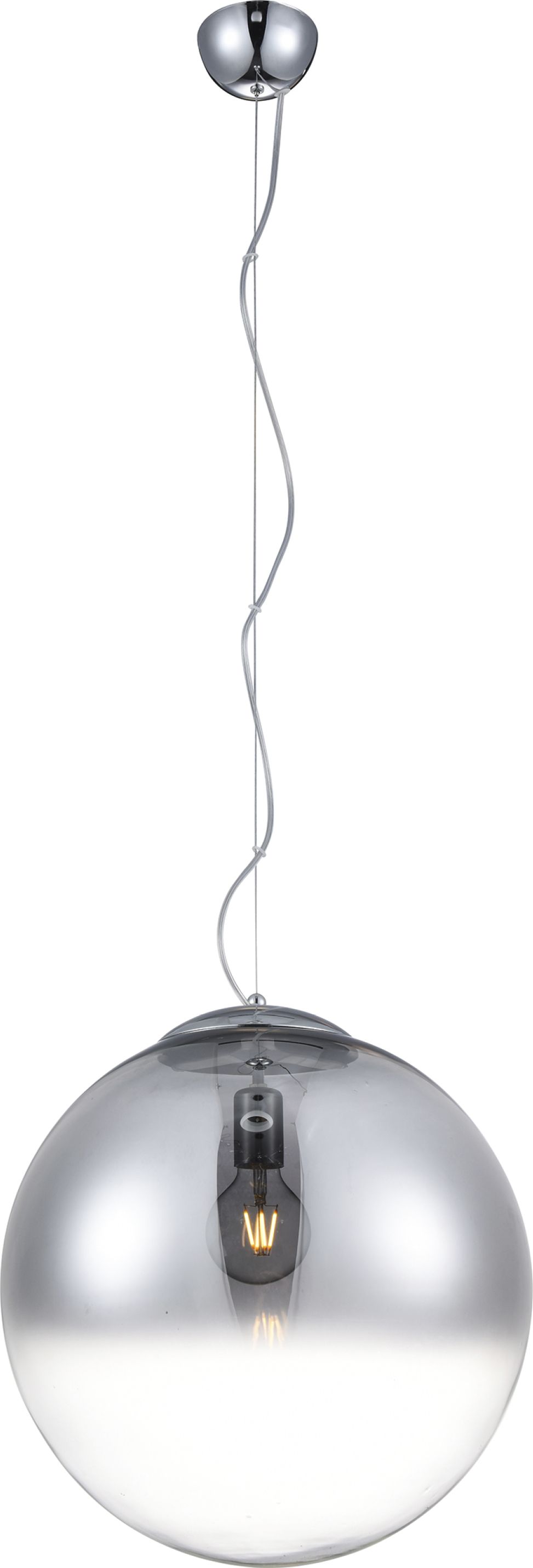 Lampa wisząca Azzardo Iris nowoczesna chrom (AZ3107)