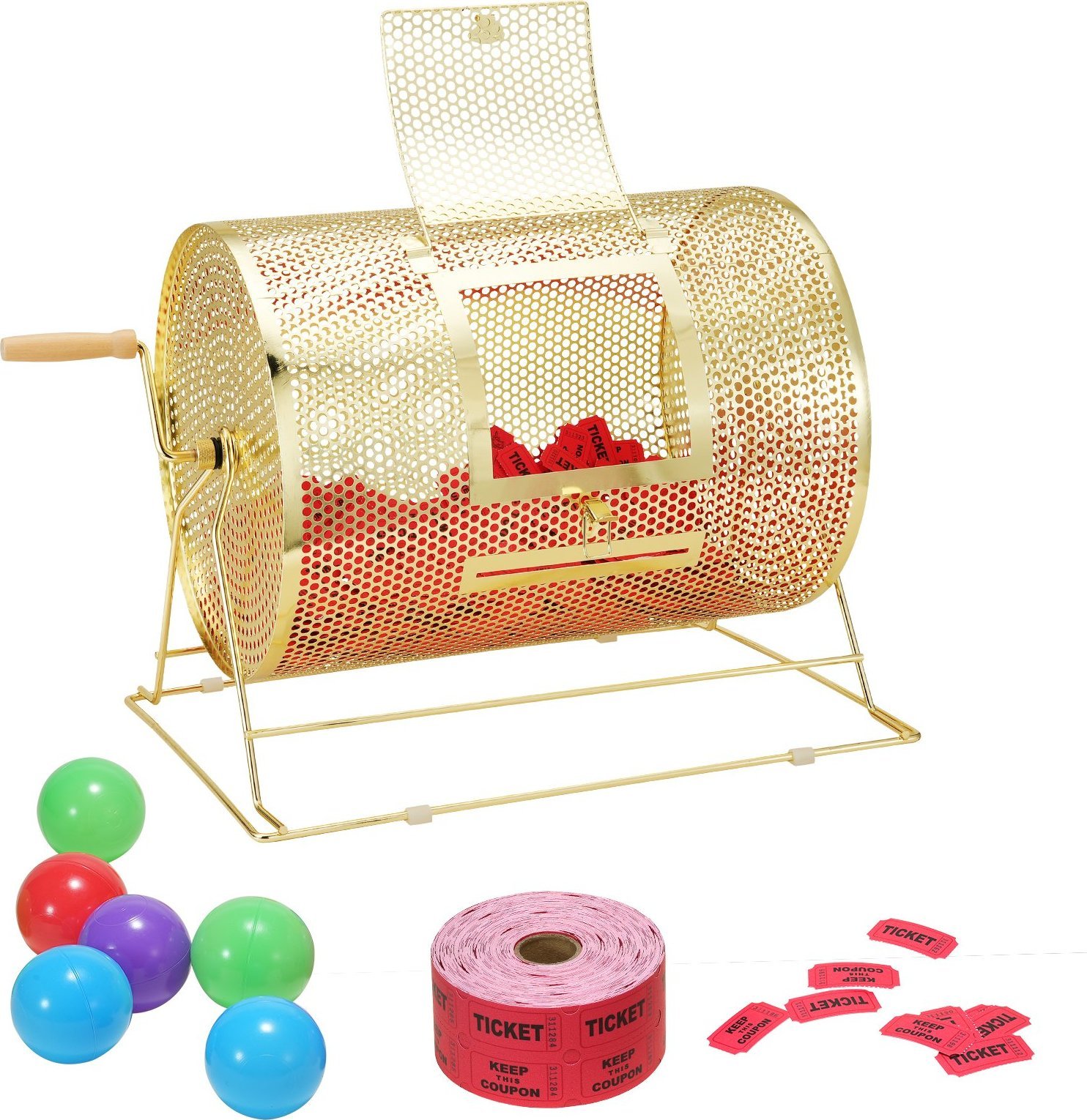 Bęben loteryjny 40,9 30,5 cm