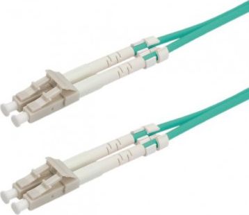 Value VALUE Patchcord światłowodowy 50/125um LC-LC OM3 2m turkusowy