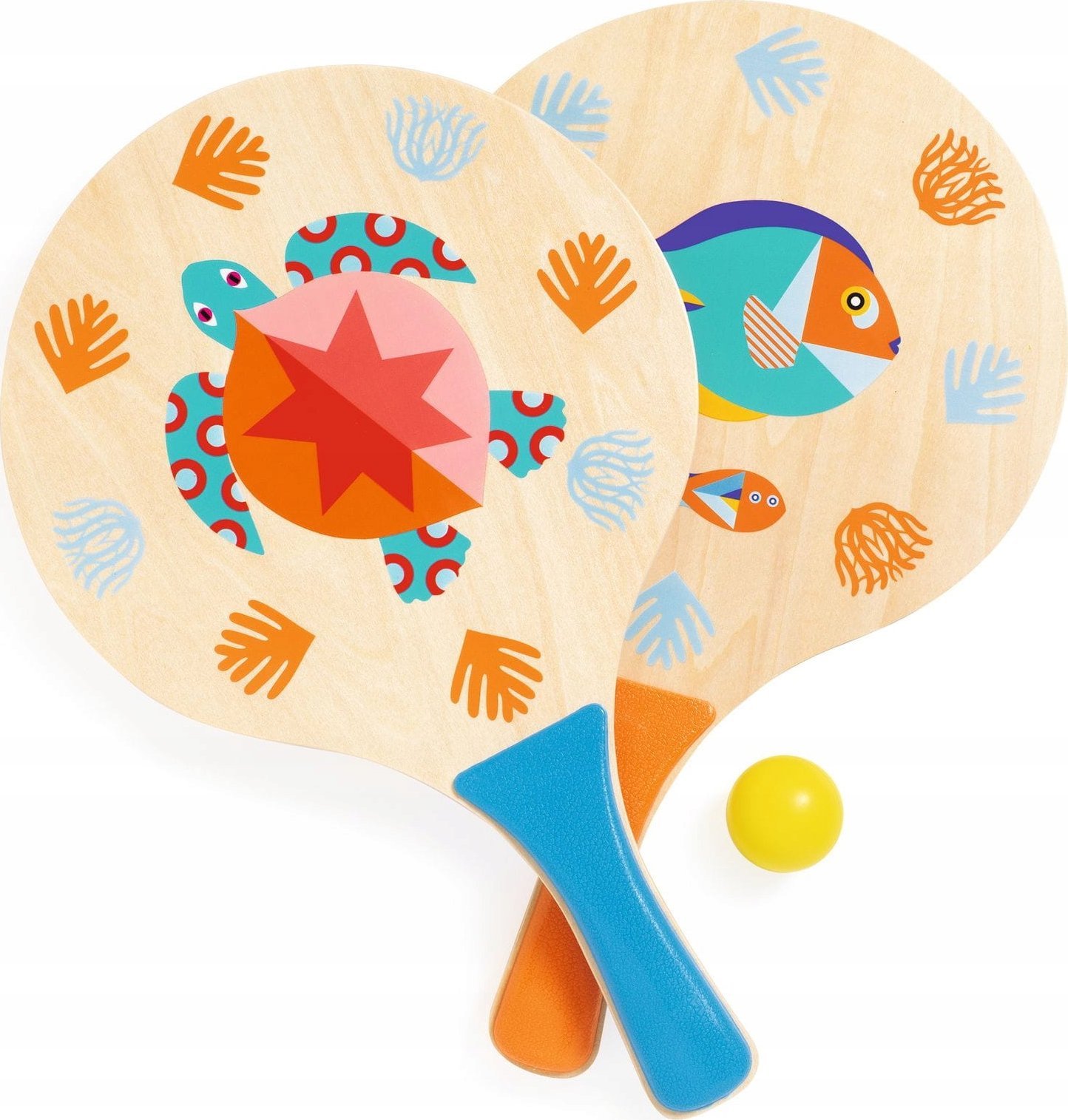 Djeco Įgūdžių žaidimas - Paplūdimio teniso rinkinys - Jūra