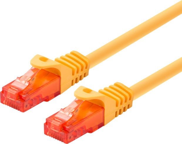 LOGON TCU66U250Y kabel sieciowy Żółty 25 m Cat6 U/UTP (UTP)