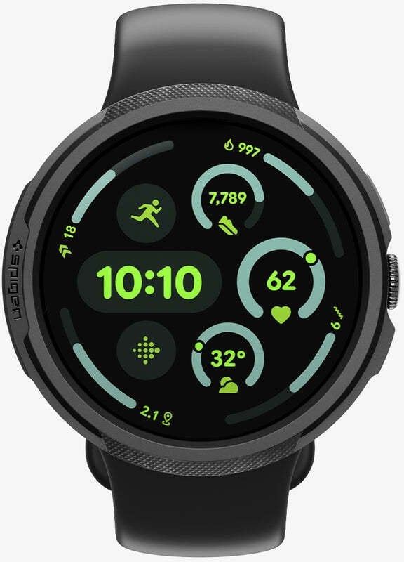 Spigen Liquid Air V2, matte black - Google Pixel Watch 4 45mm