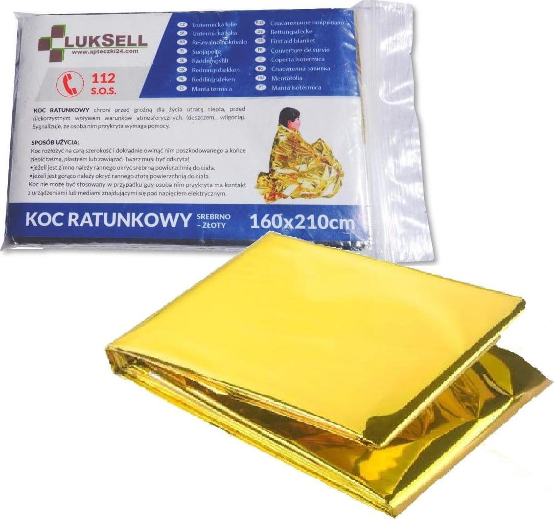 Luksell Koc Ratunkowy Termiczny 160x210 Folia