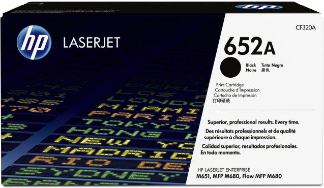 Toner HP 652A Black Oryginał (CF320A)