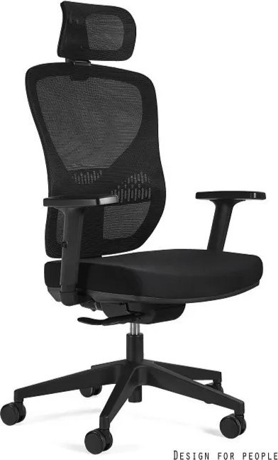 Fotel biurowy MASTER czarny UNIQUE