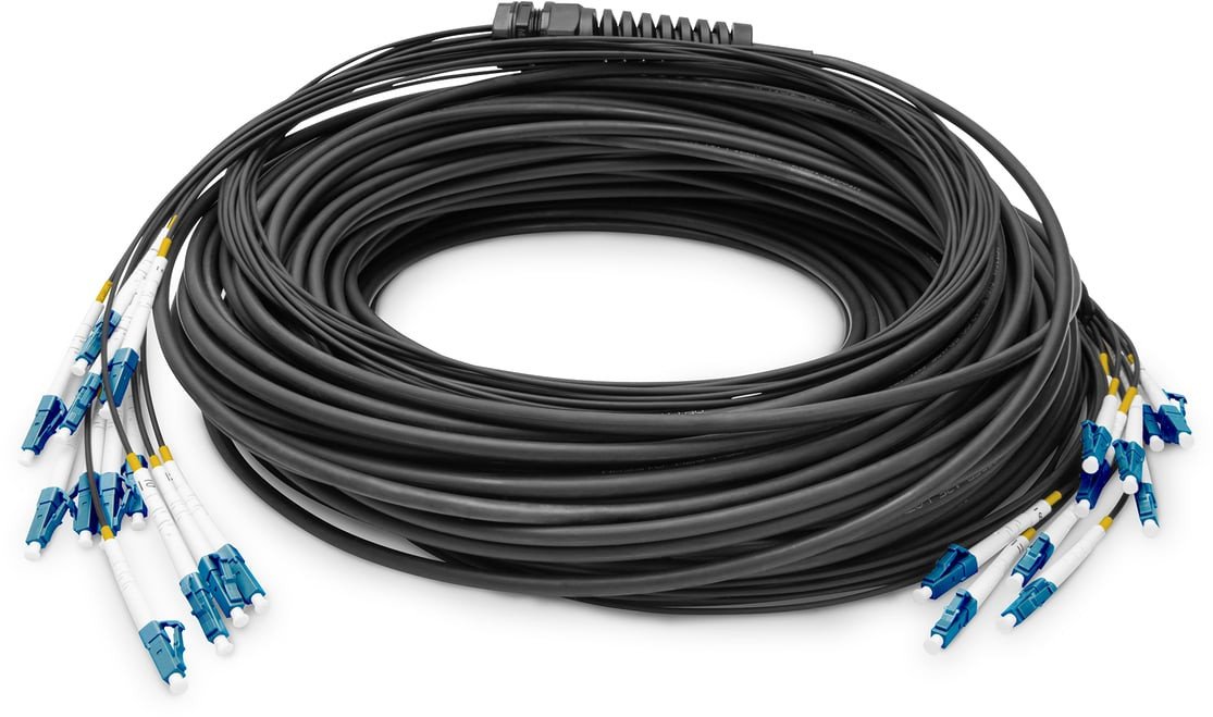 Cable Digitus LWL LC/UPC-LC/UPC OM4 75m black
