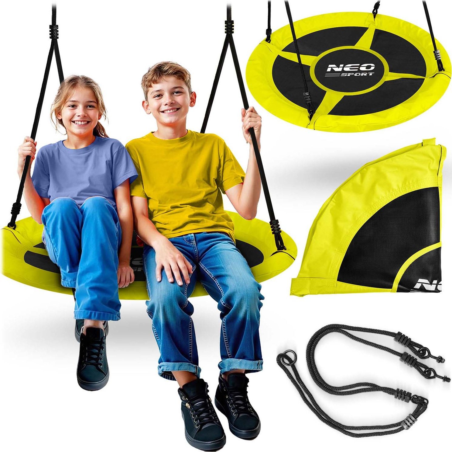 NeoSport Huśtawka bocianie gniazdo Swingo 100 cm