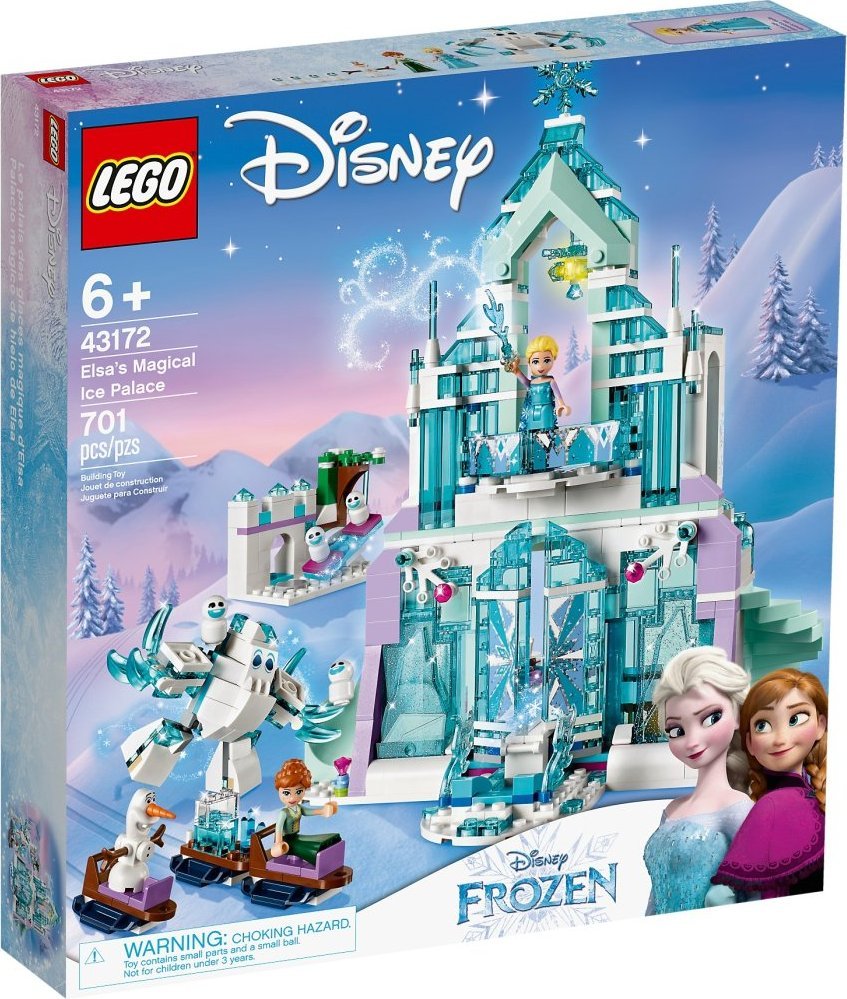 LEGO Disney Magiczny lodowy pałac Elsy (43172)